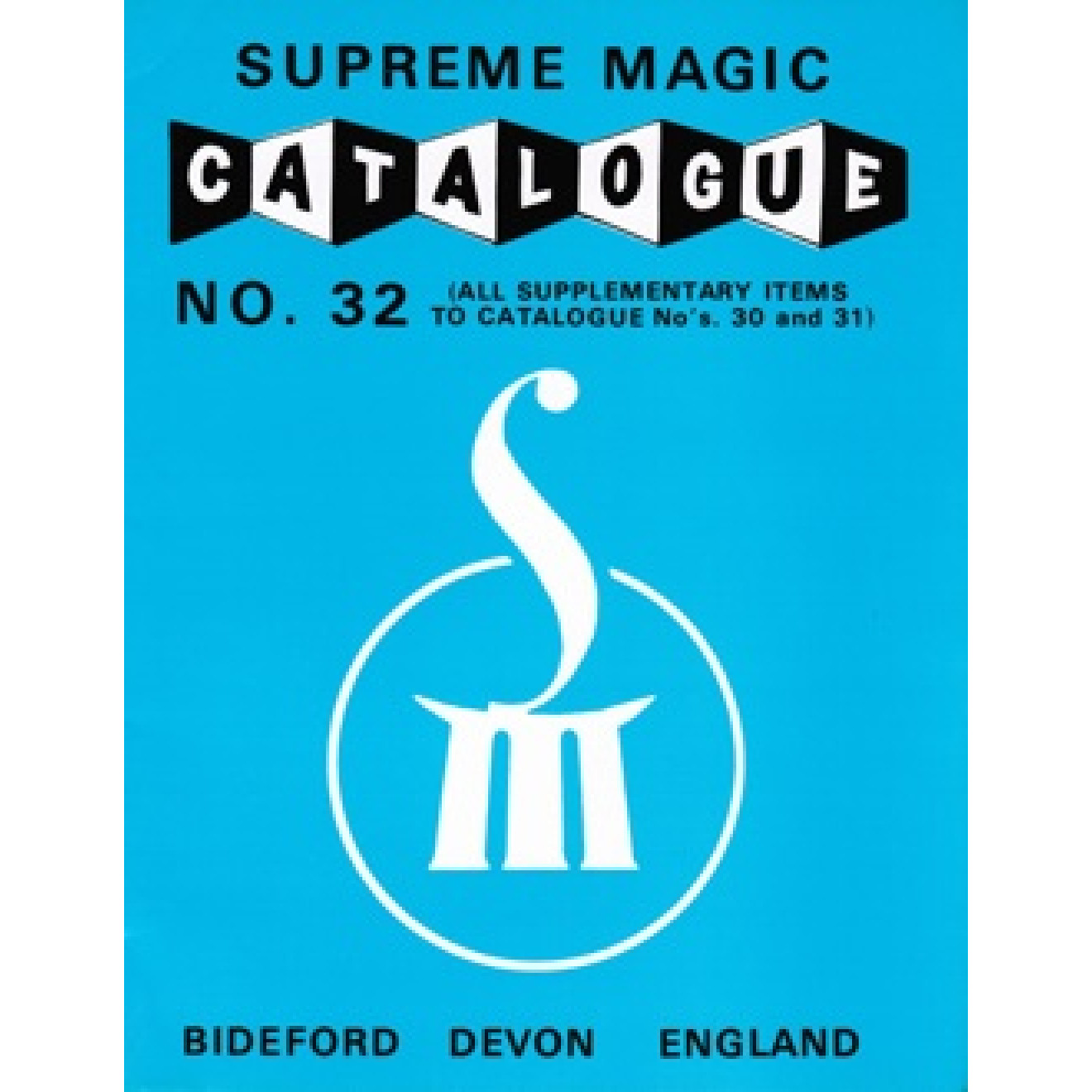 Supreme Magic Catalogue No.32