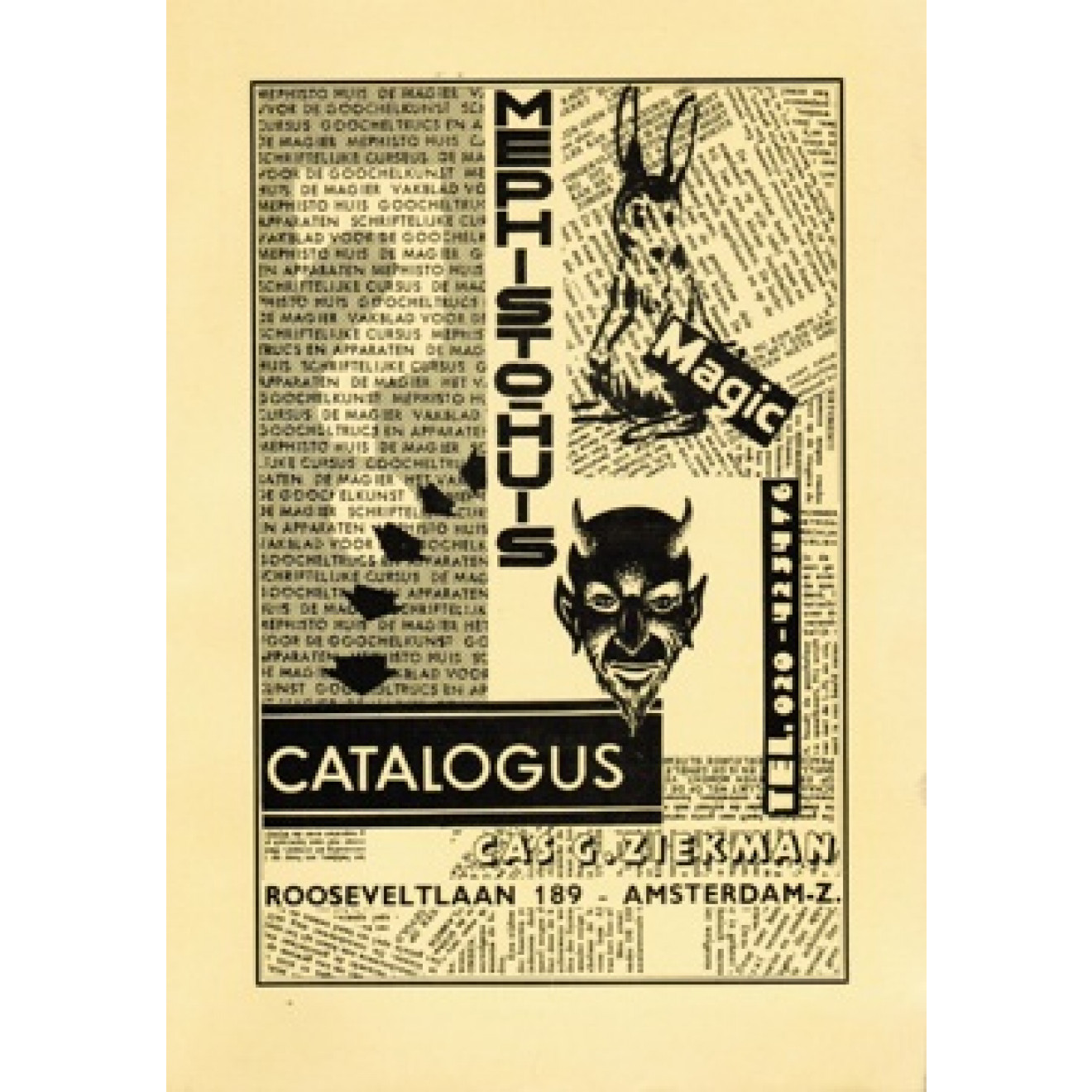 Mephisto-Huis Catalogus