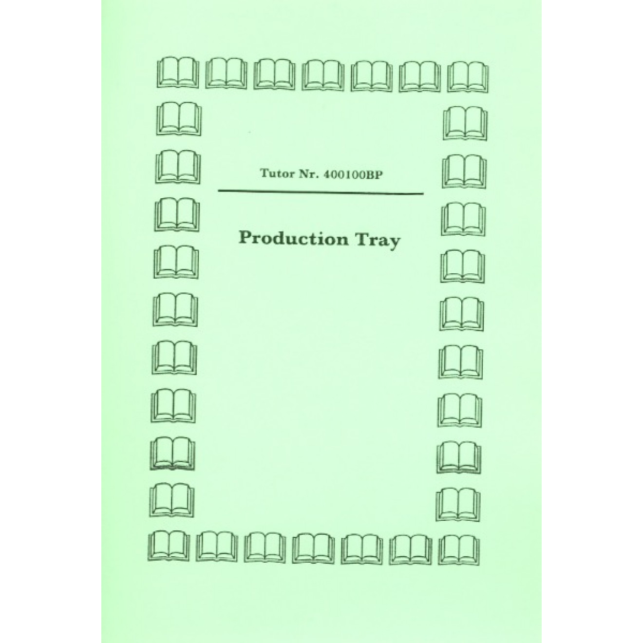 Production Tray