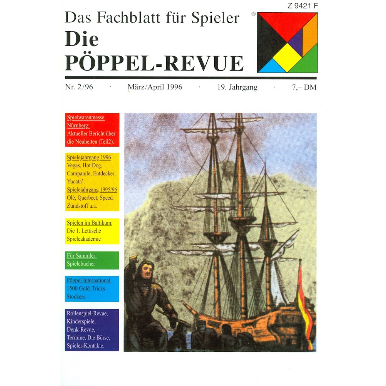 Die Pöppel-Revue. 19. Jahrgang. Nr. 2/96