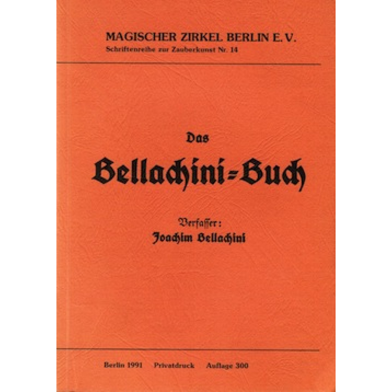 Das Bellachini-Buch