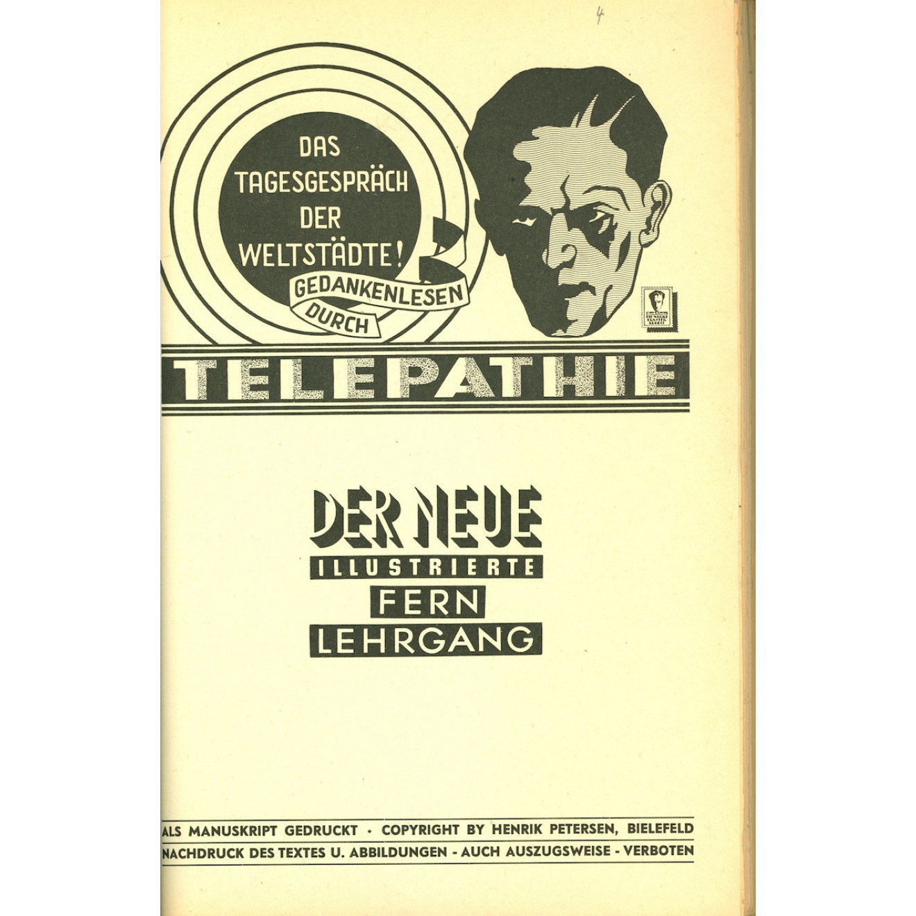 Gedankenlesen durch Telepathie