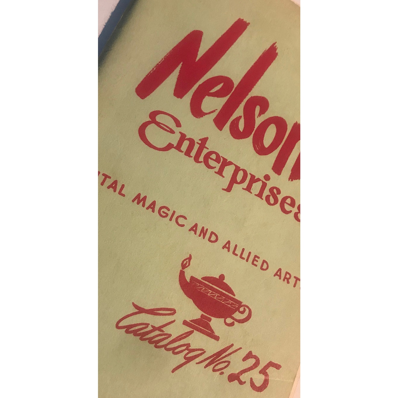 Nelson Catalog No. 25, sic!Verlag und sicondhand!, Antiquariat für