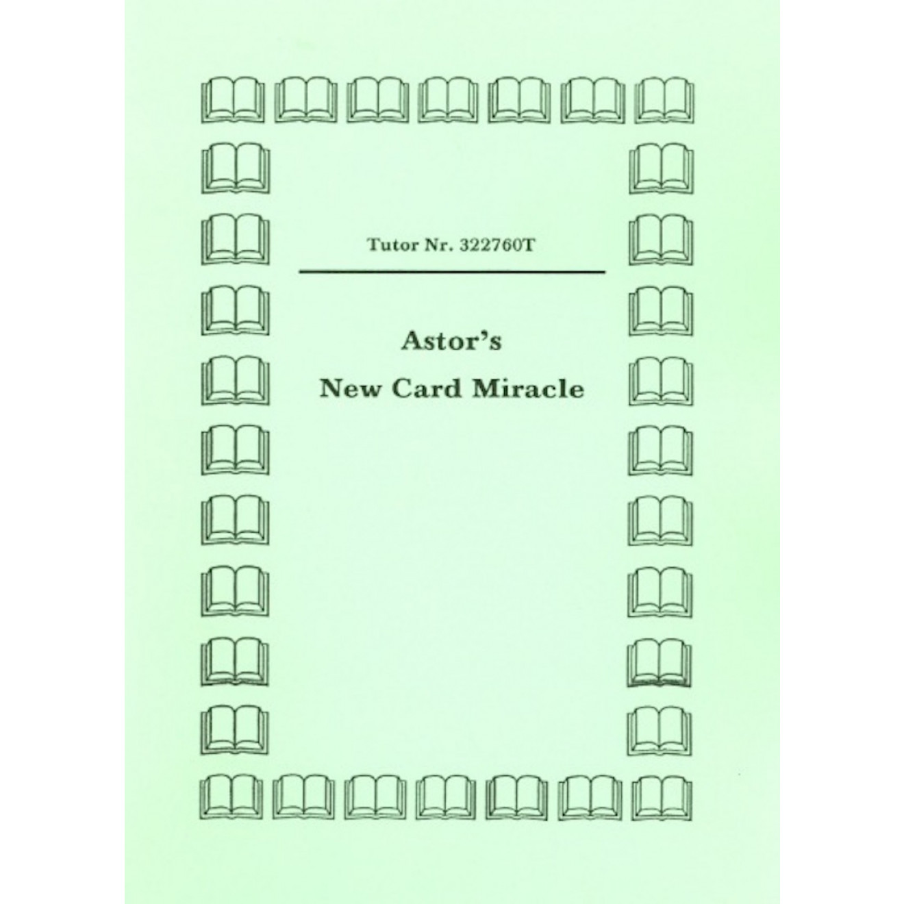 Astor`s New Card Miracle (gelocht)