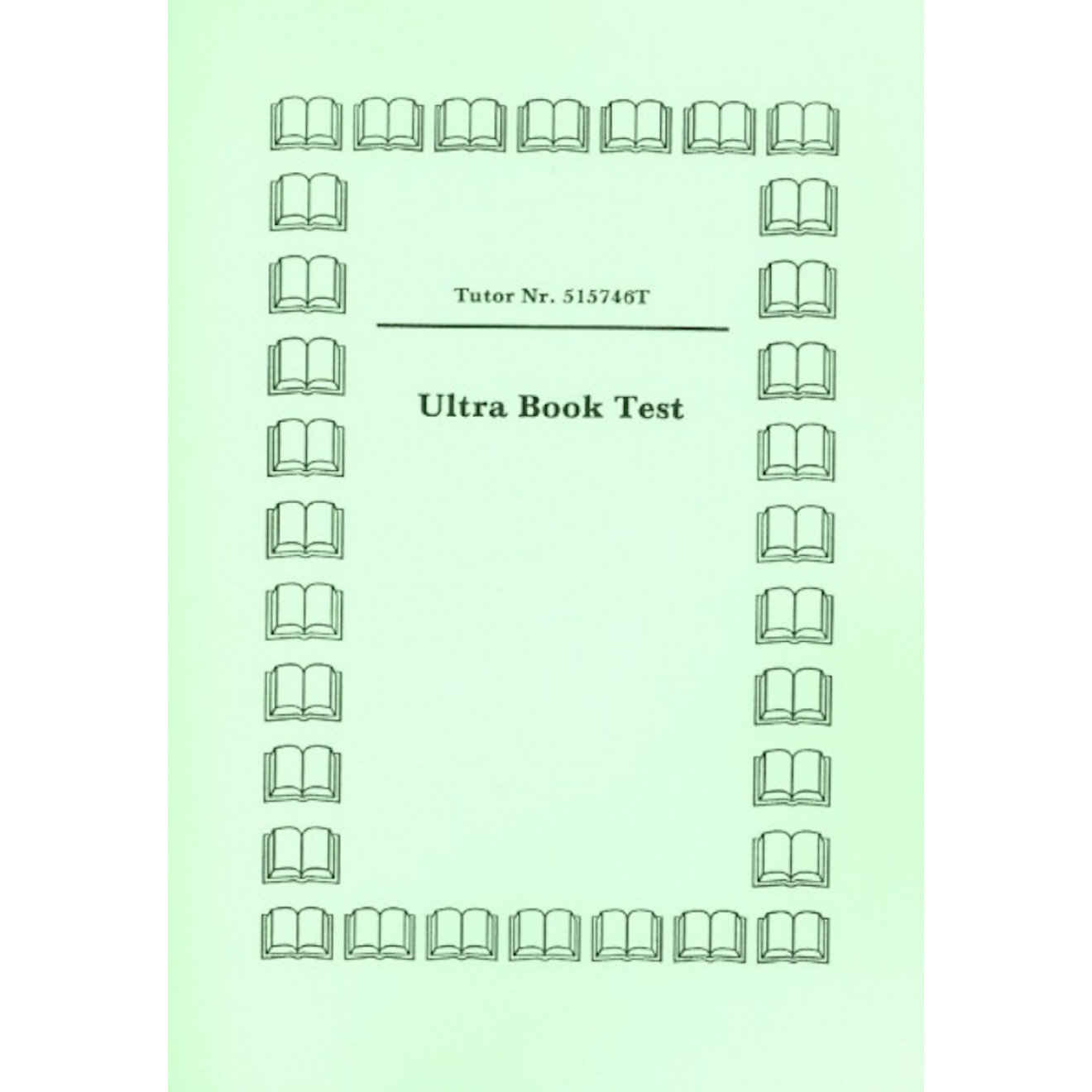 Ultra Book Test (gelocht)