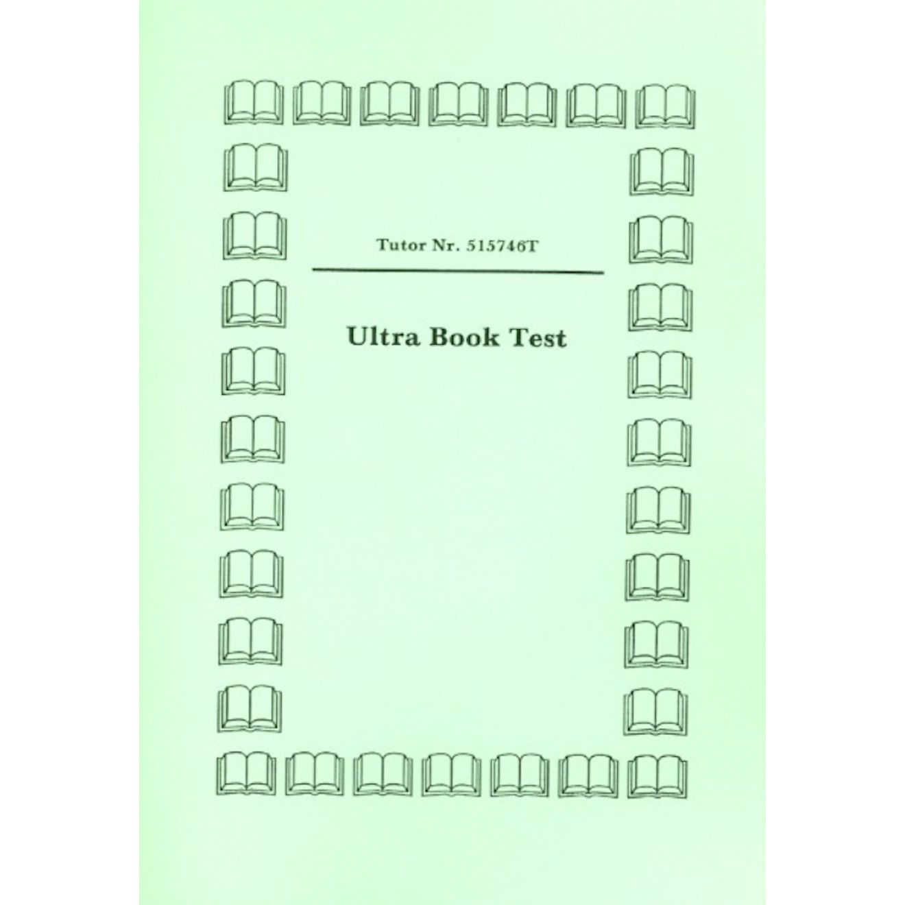 Ultra Book Test (gelocht)