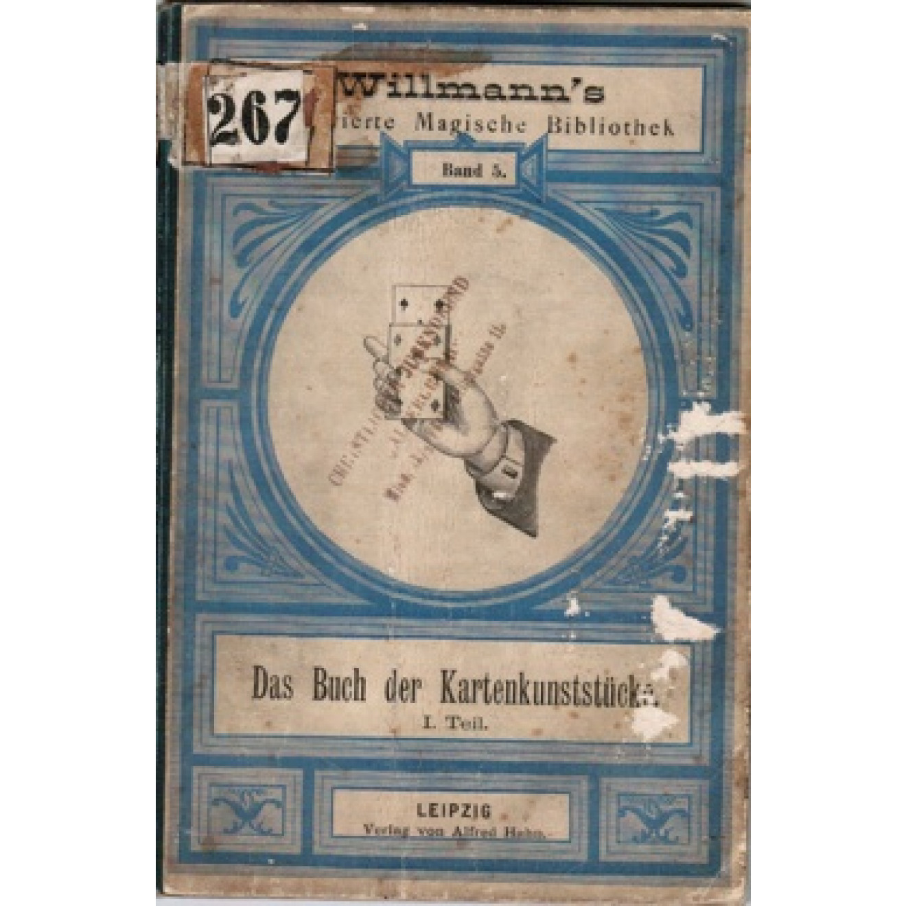 Willmanns Illustrierte Magische Bibliothek Band 5. - Das Buch der Kartenkunststücke