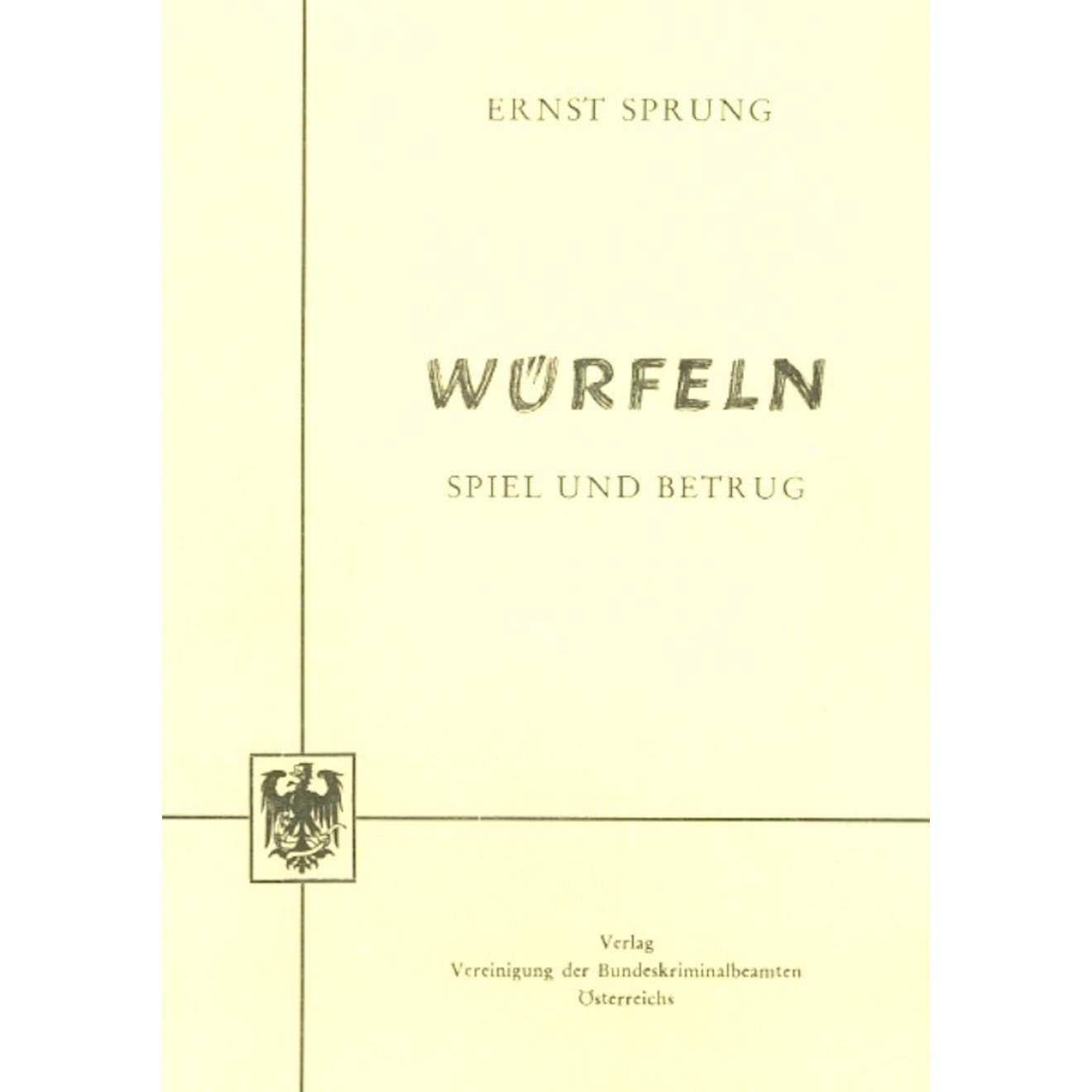 Würfeln. Spiel und Betrug