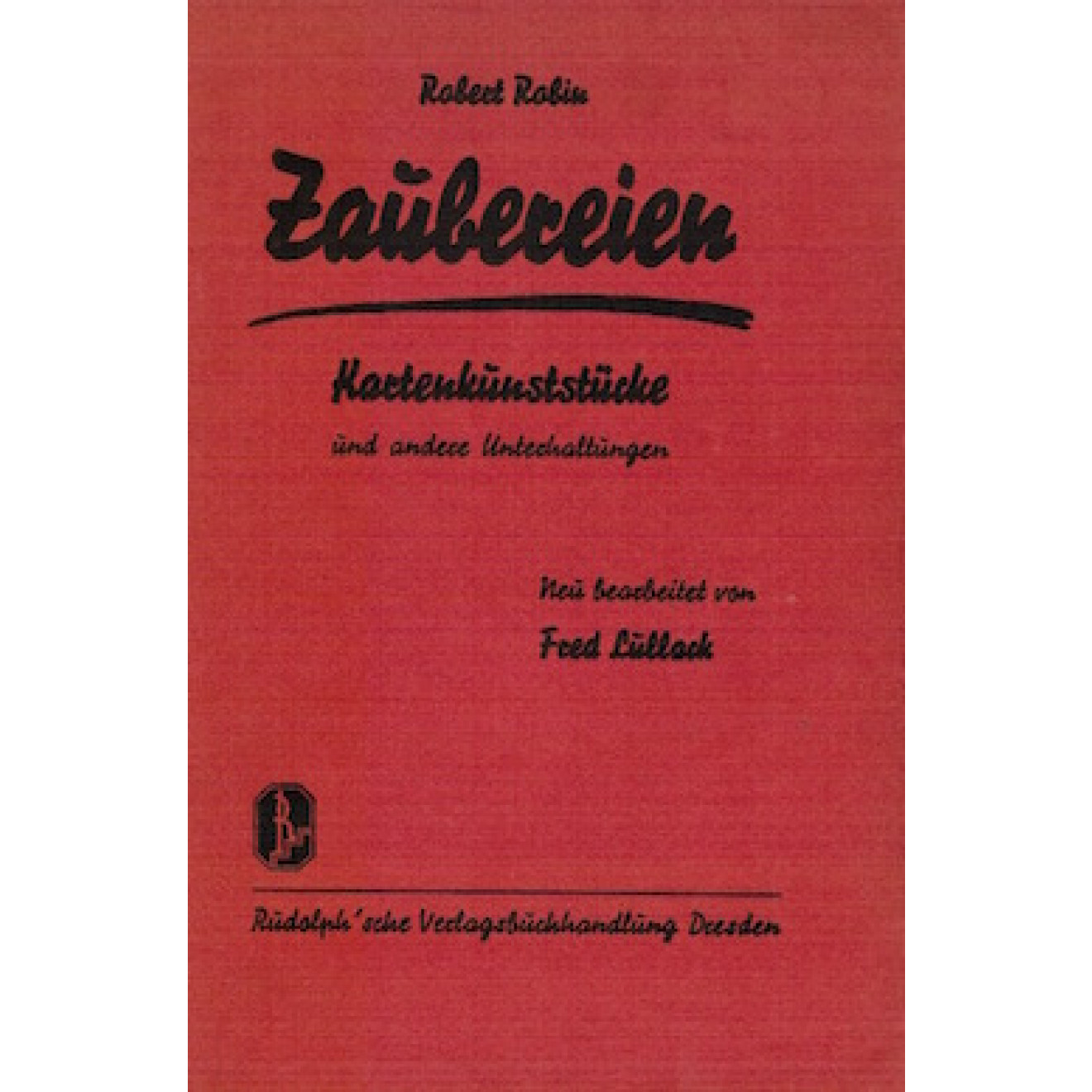 Zaubereien, Kartenkunststücke und andere Unterhaltungen (7.Auflage)