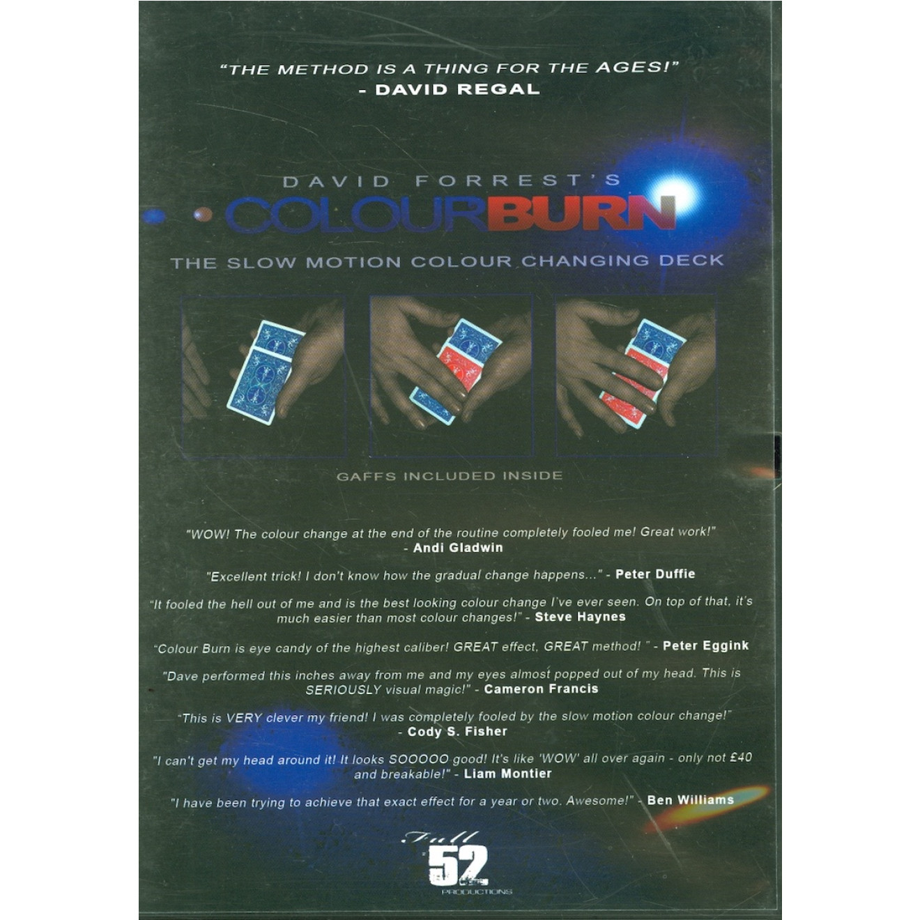Colour Burn DVD by David Forrest - DVD