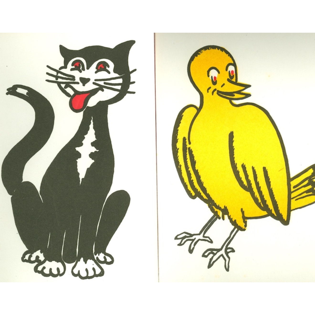 Canary Cats 11 x 18