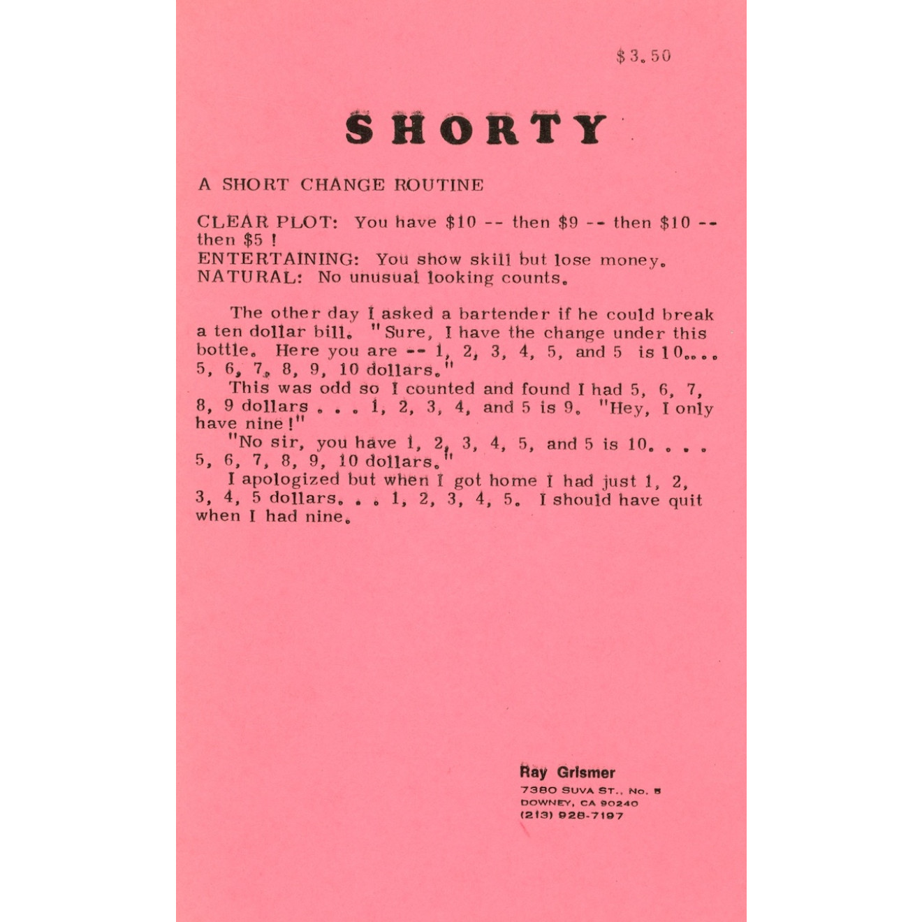 SHORTY! (Book)