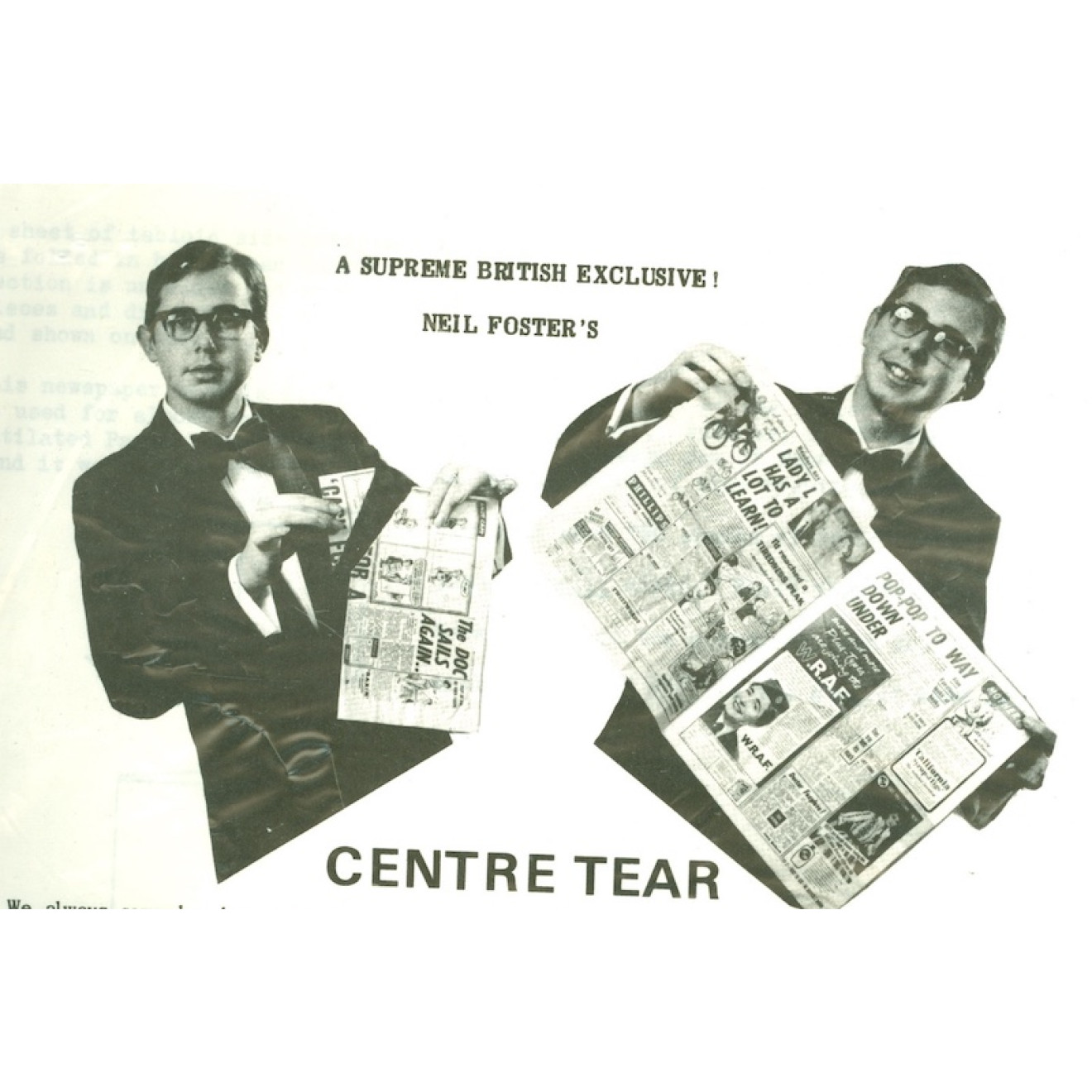 Centre Tear
