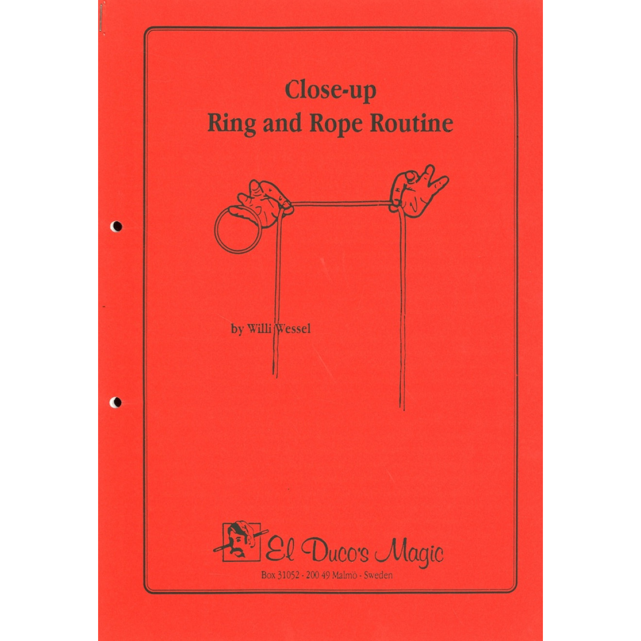 Close-up Ring-and Rope Routine (ohne Ring/Seil + gelocht)