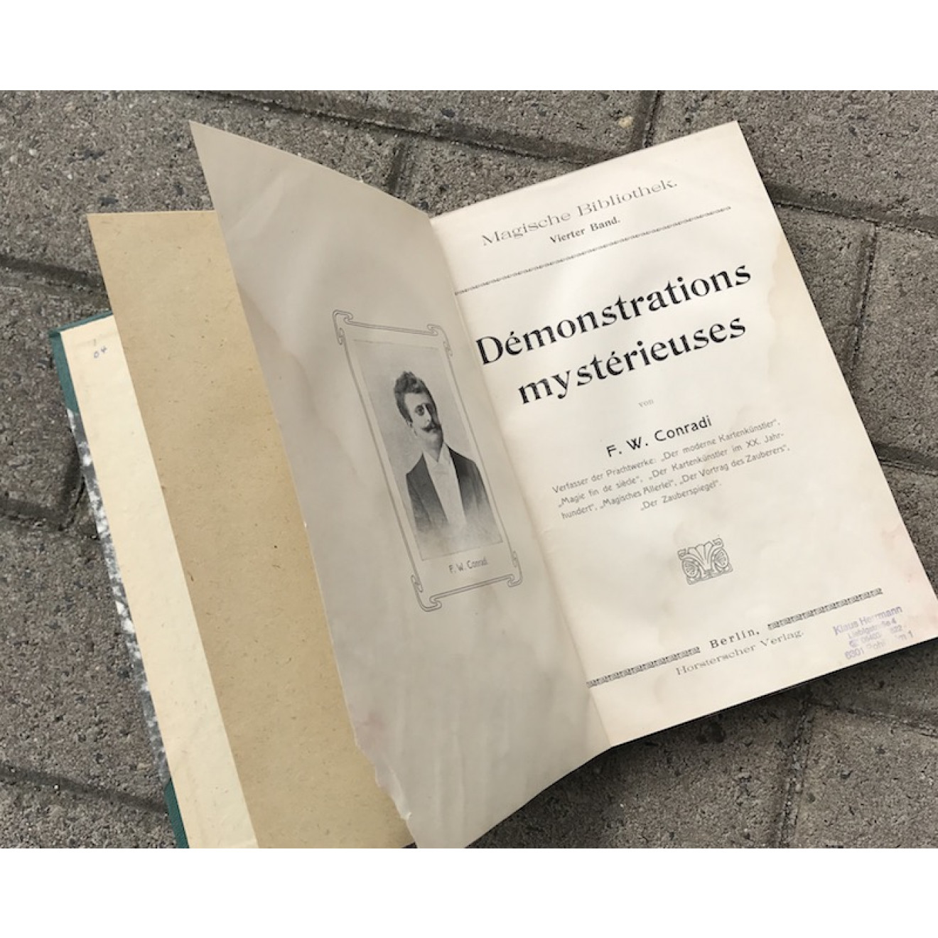 Magische Bibliothek. Vierter Band. Démonstrations mystérieuses (geb.)