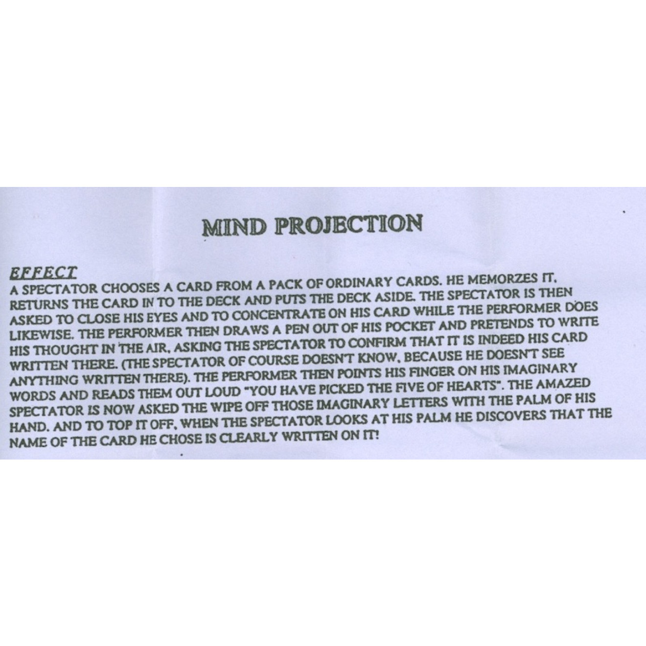 Mind Projection – Haim Goldenberg