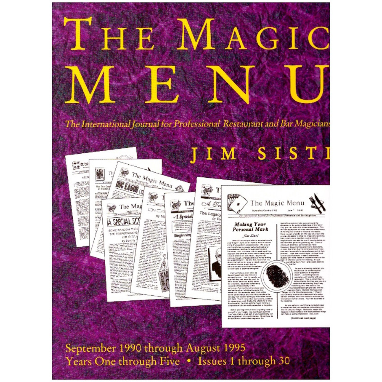 The Magic Menu Issues 1-30