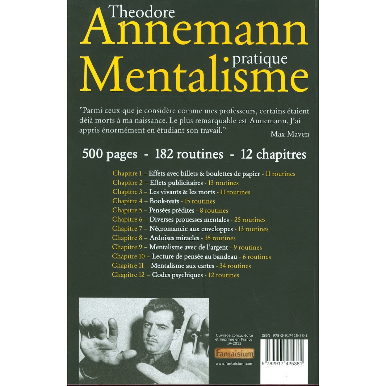 Mentalisme Pratique - Théodore Annemann