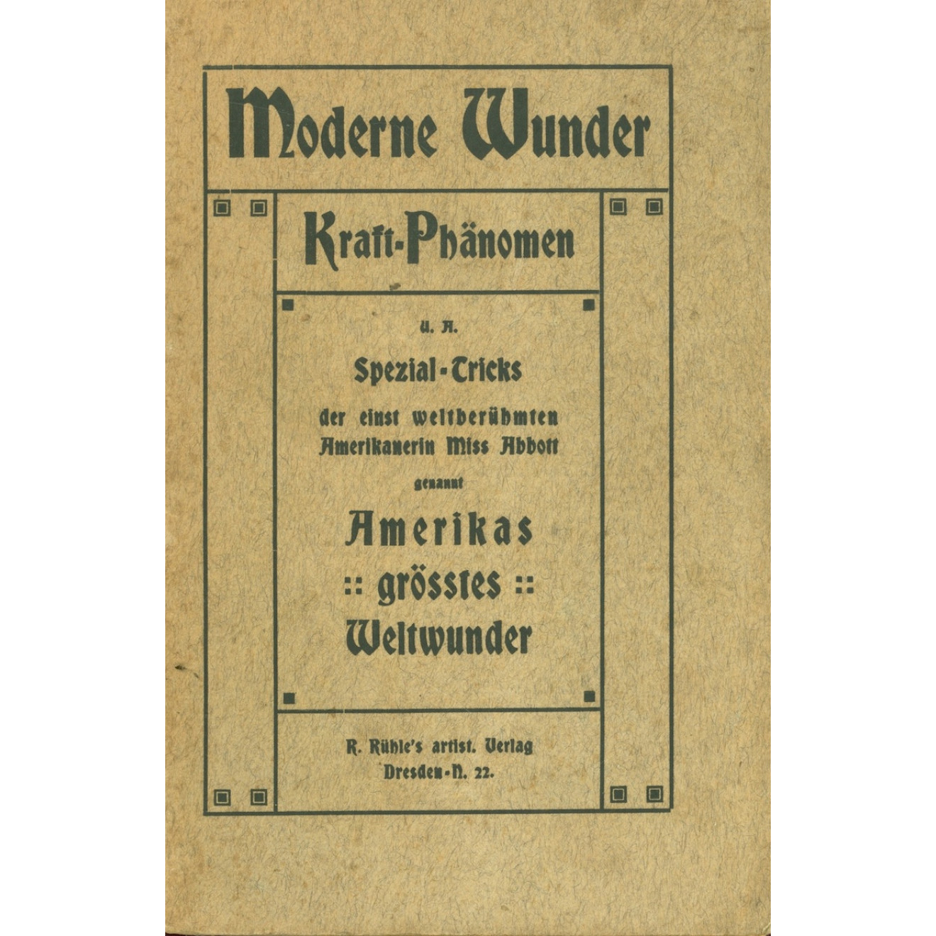 Moderne Wunder - Kraft Phänomen