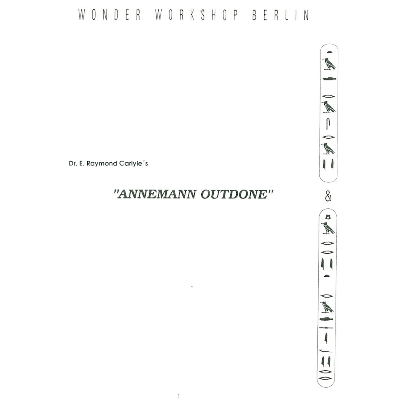 Annemann Outdone