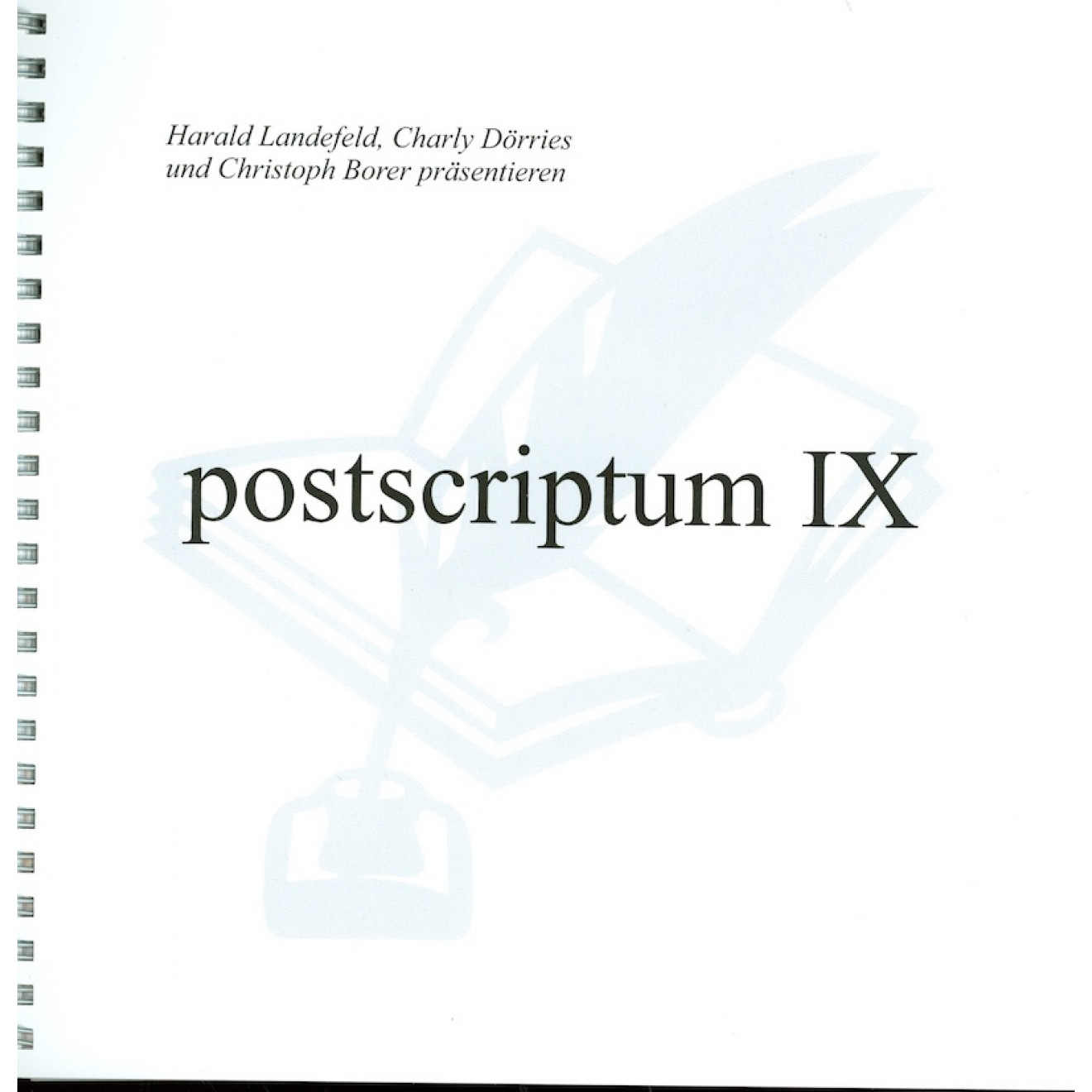 postscriptum IX