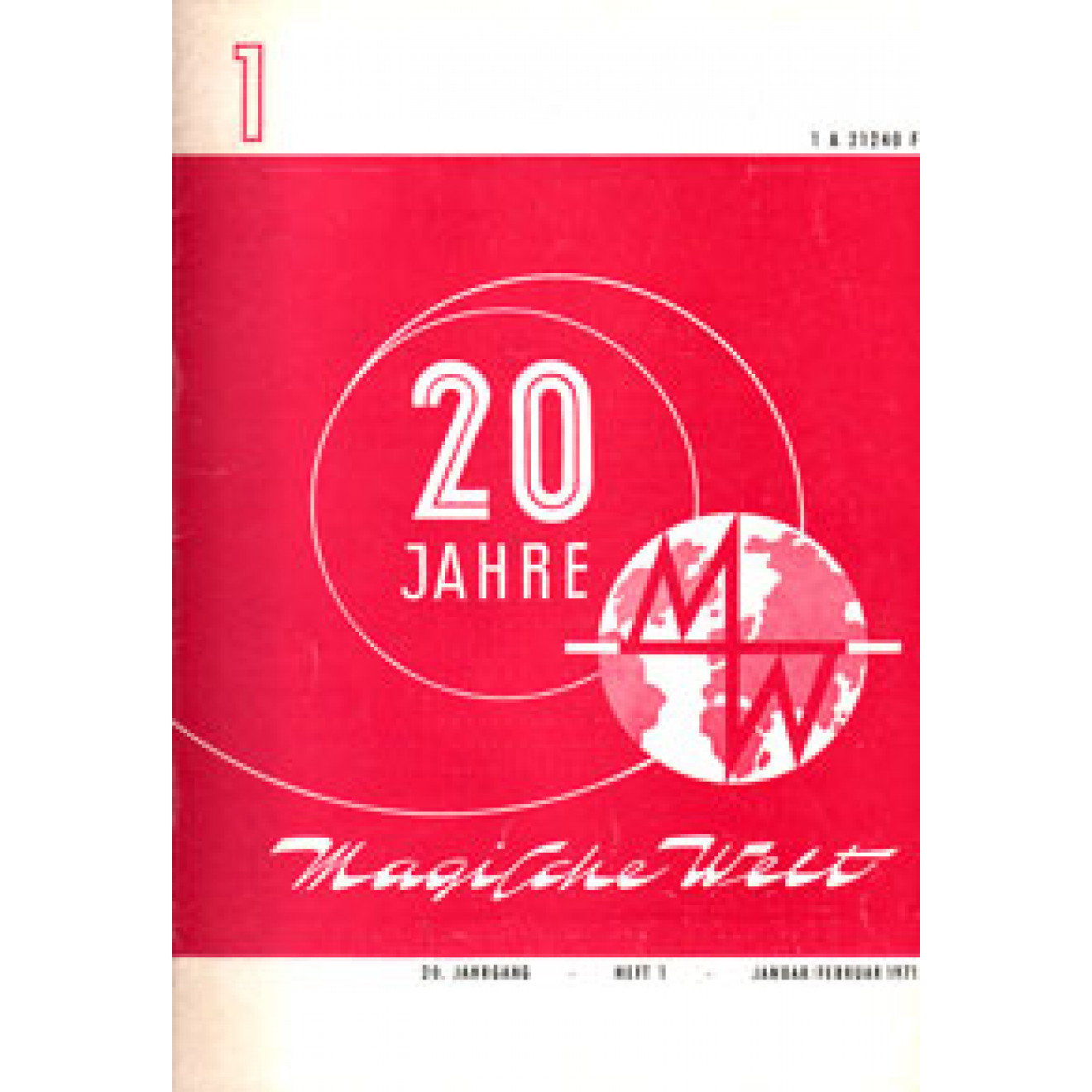 Magische Welt, 20. Jahrgang 1971