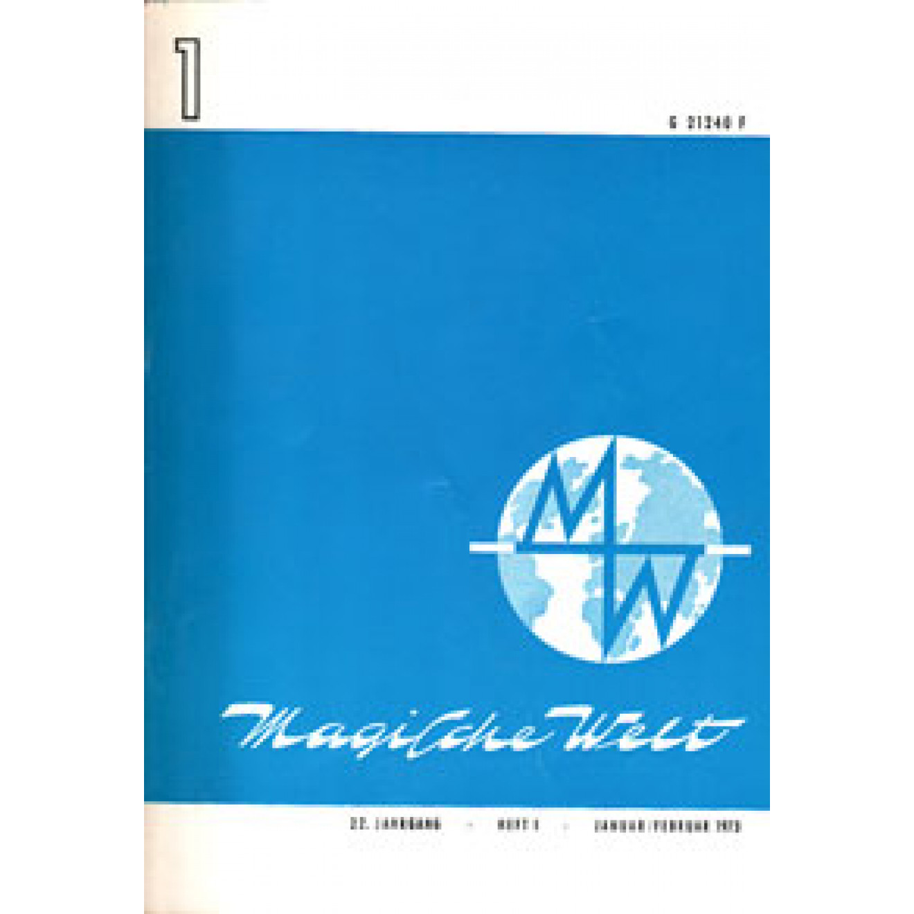Magische Welt, 22. Jahrgang 1973
