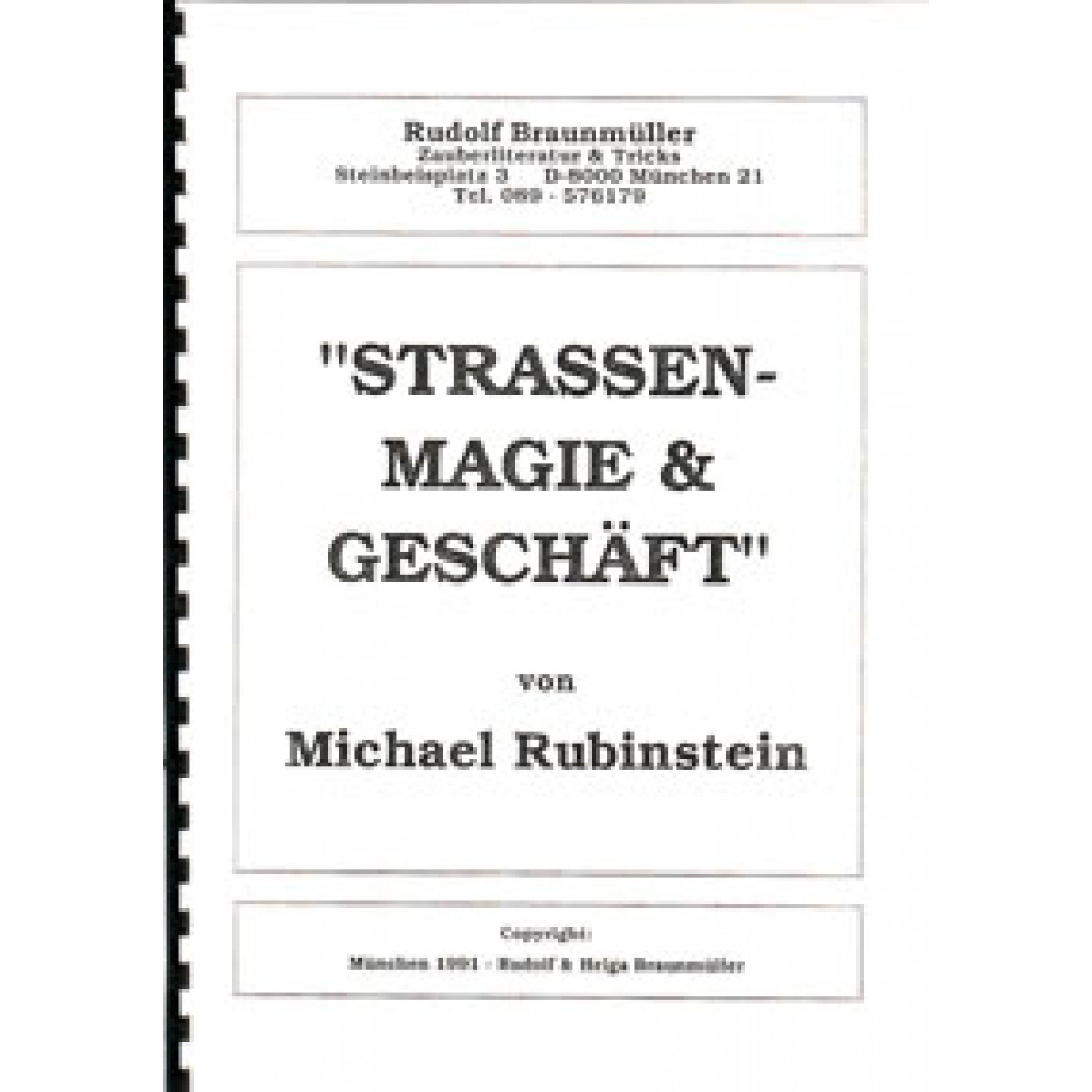 Straßenmagie & Geschäft