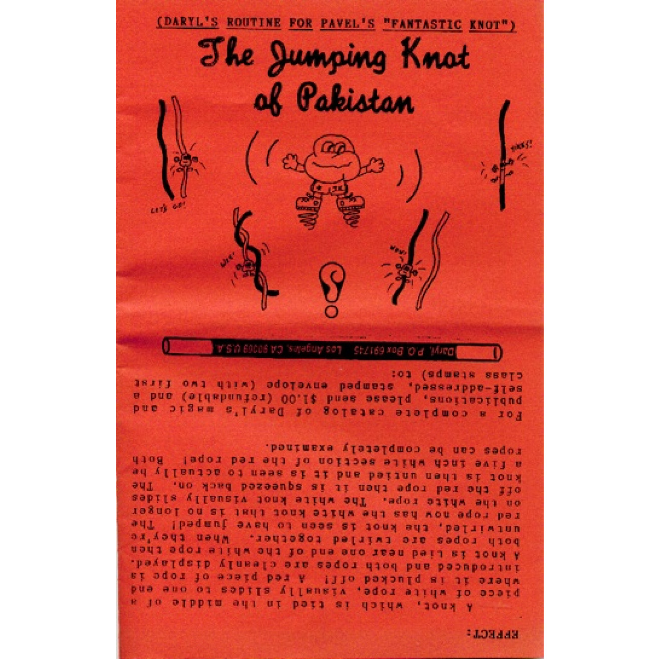 The Jumping Knot of Pakistan