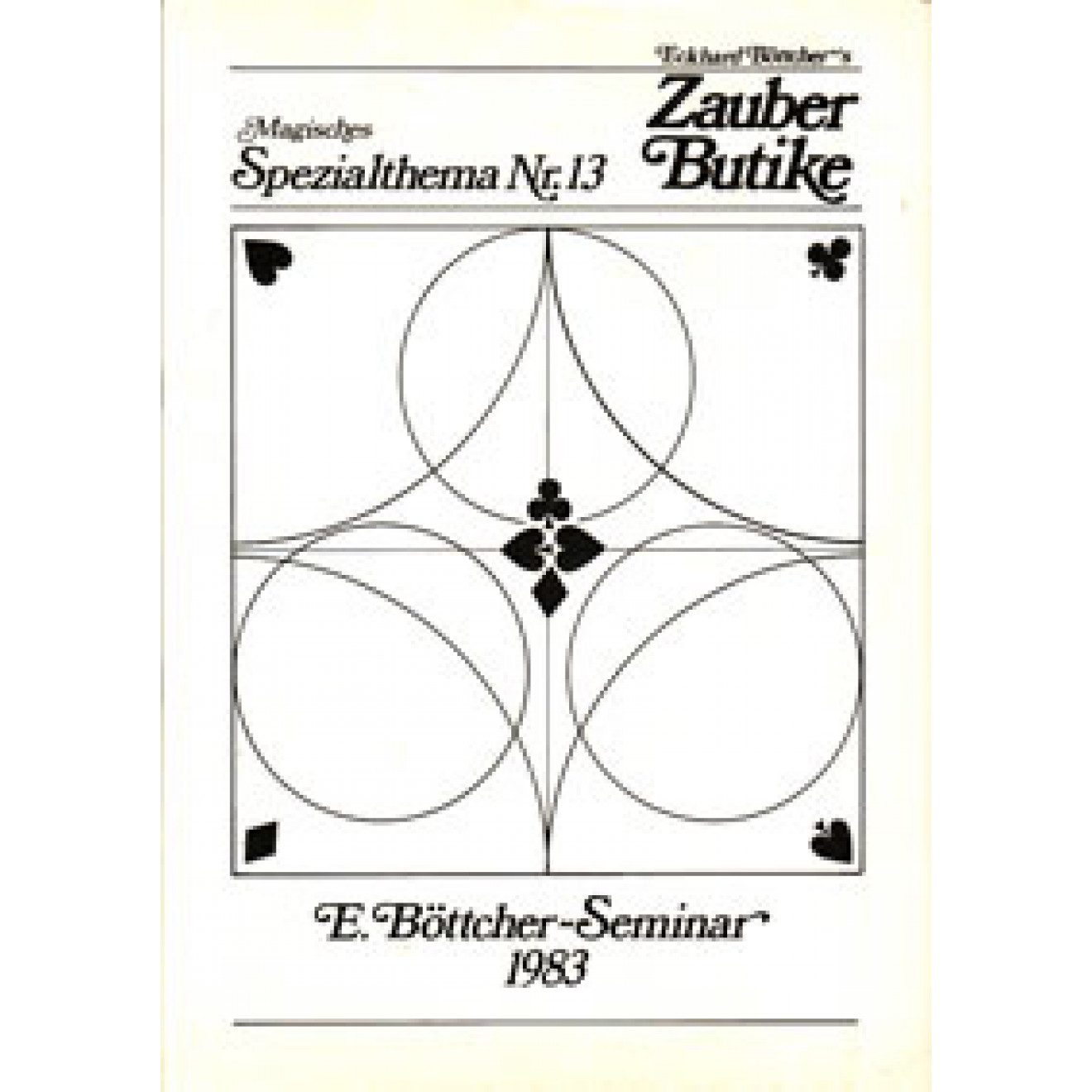 E. Böttcher-Seminar 1983 (Mag. Spezialthema 13)