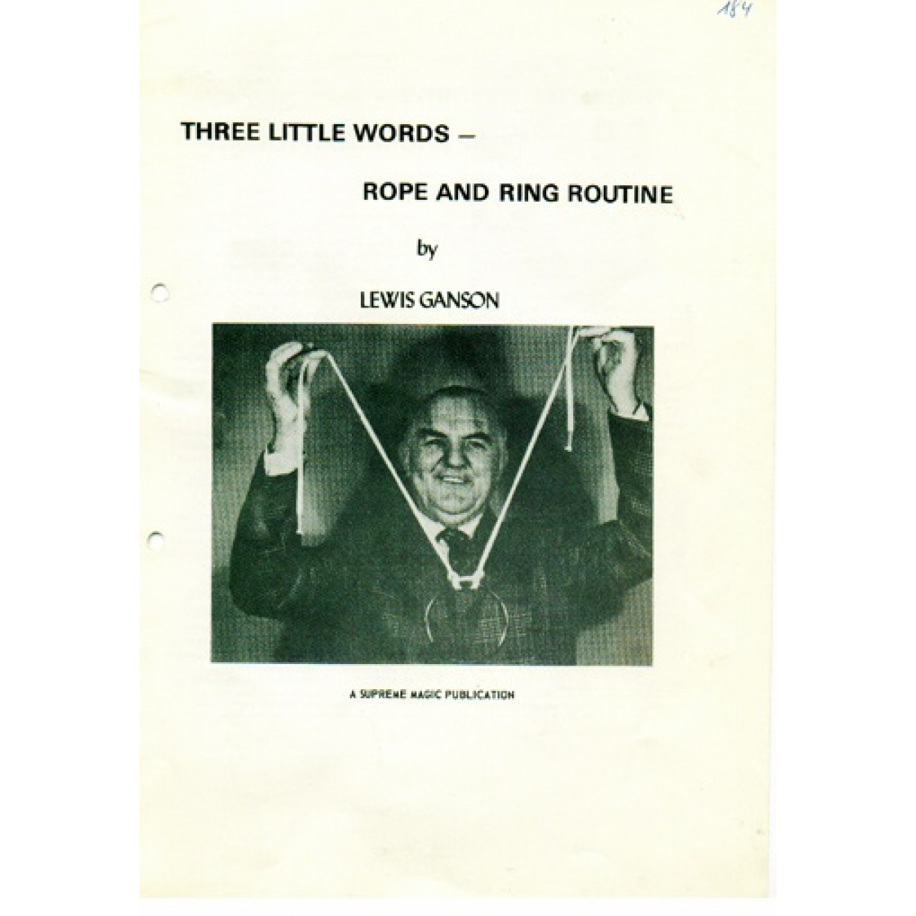 Three Little Words - Rope and Ring Routine