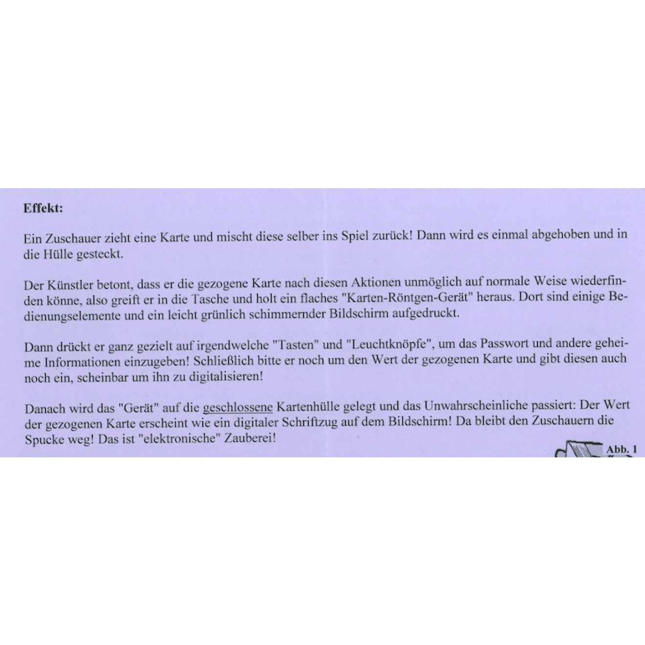 Röntgen-Karte