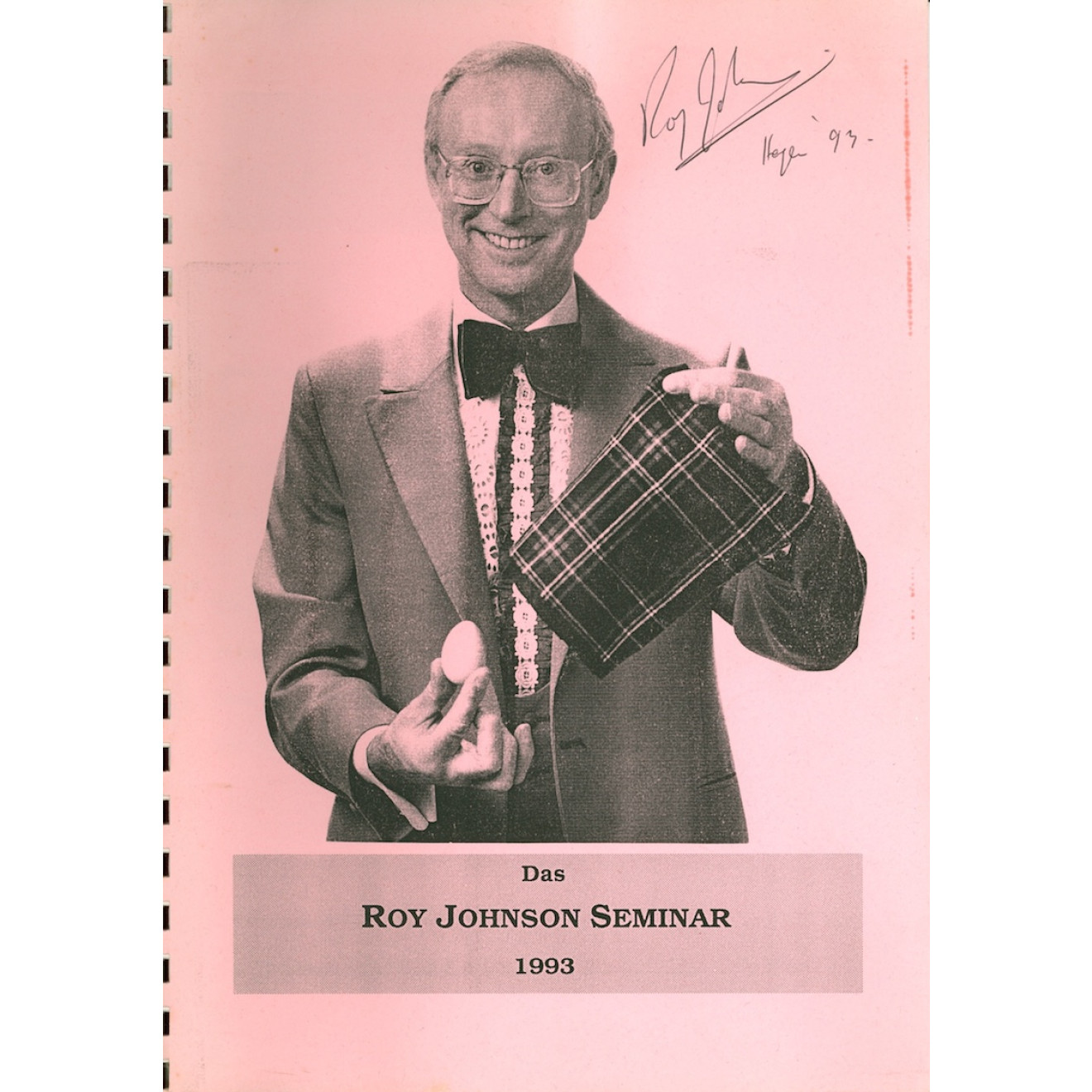 Das Roy Johnson Seminar 1993