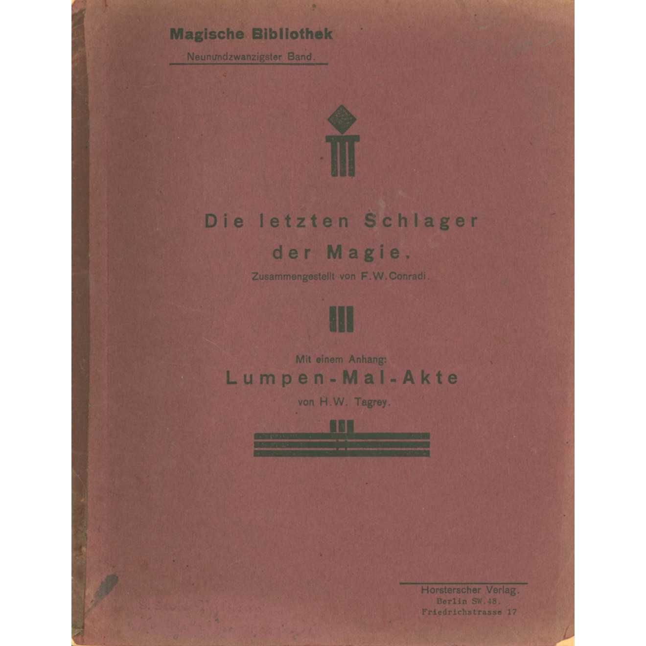 Die letzten Schlager der Magie