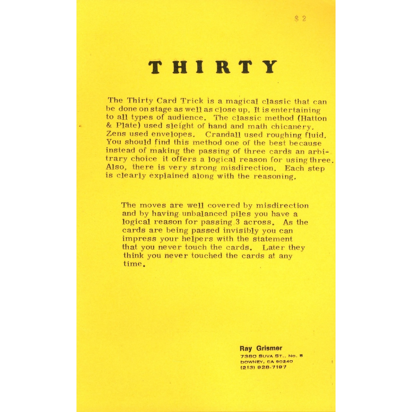Thirty
