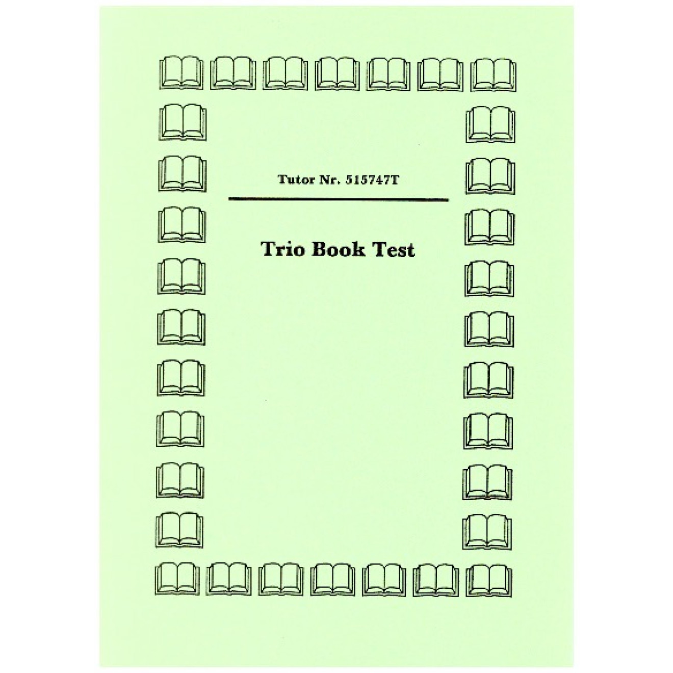 Trio Book Test