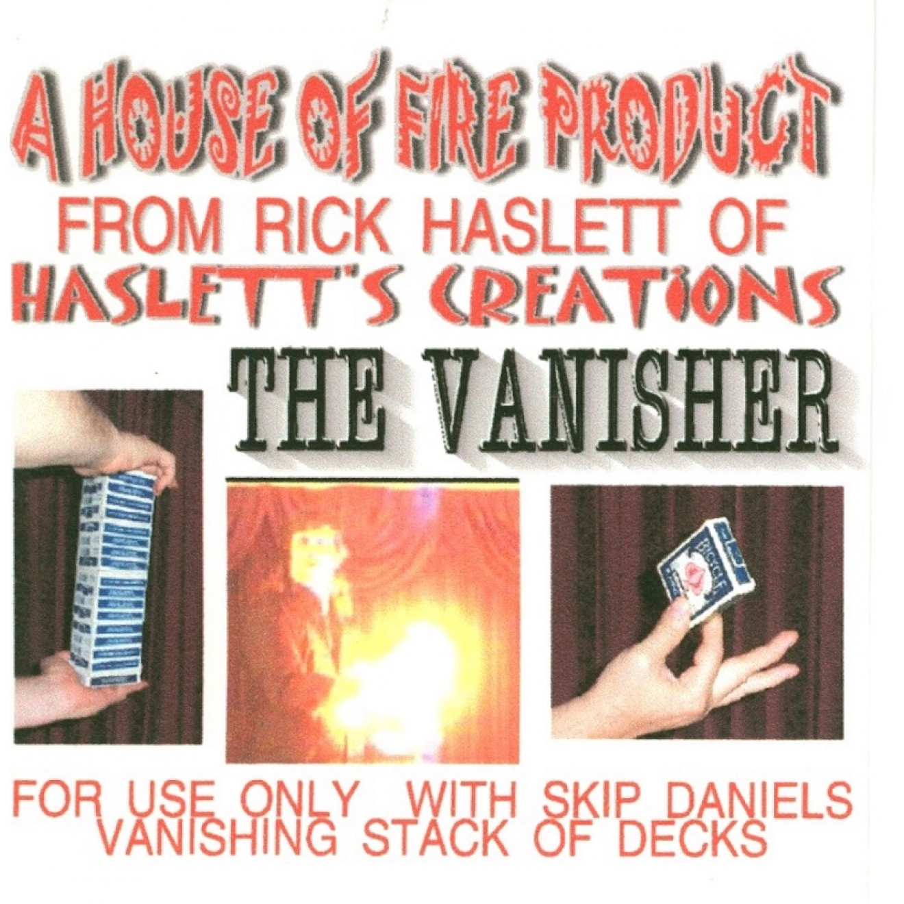 Vanishing Decks of Cards