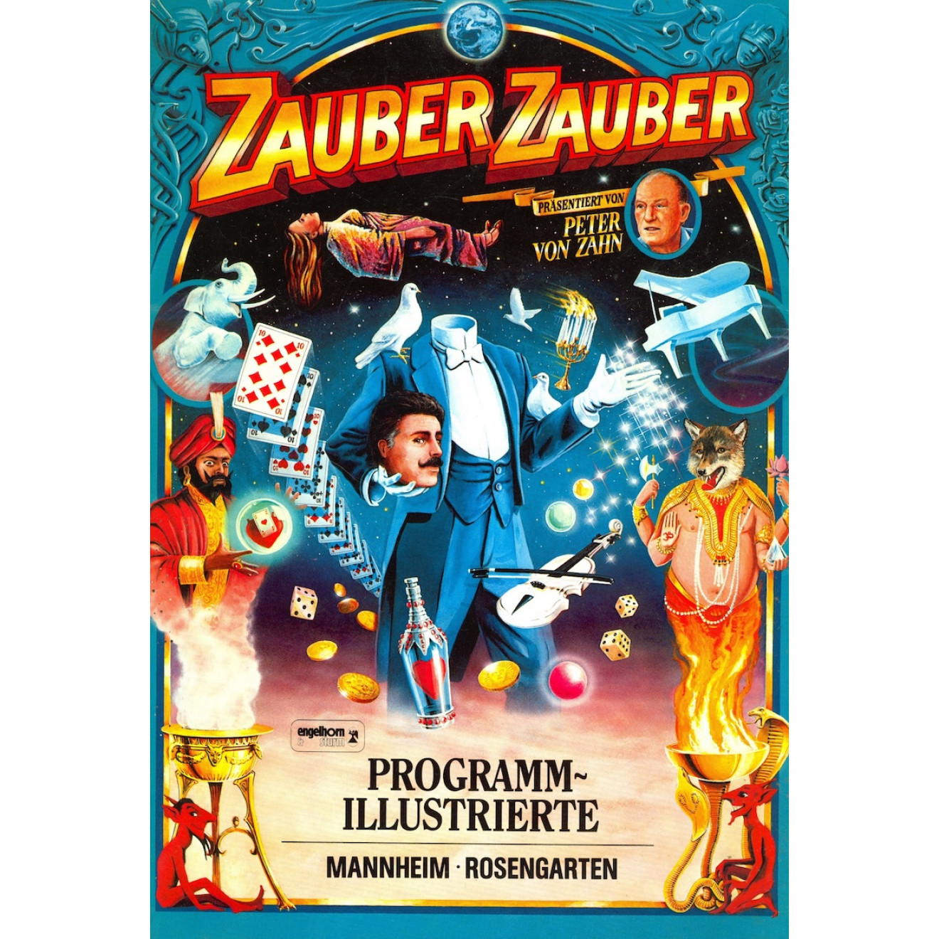 Zauber Zauber Programm-Illustrierte (Mannheim)