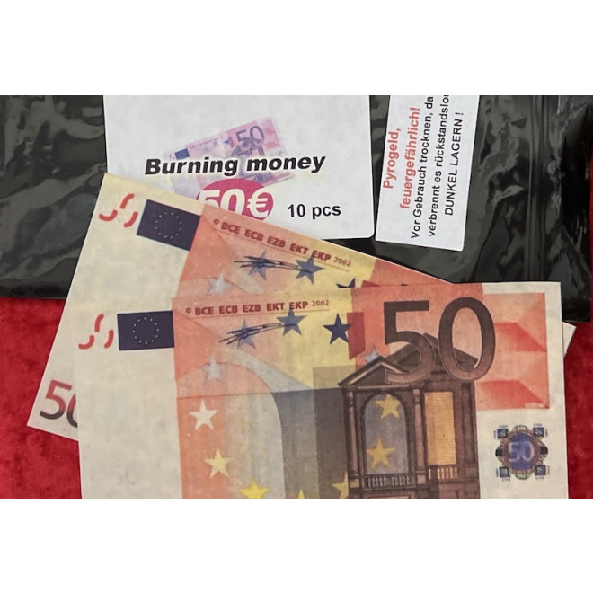 Burning Money (50 Euro)