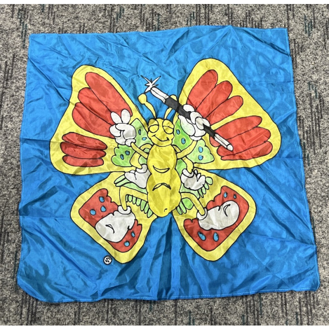 Seidentuch ca. 45 - Schmetterling -