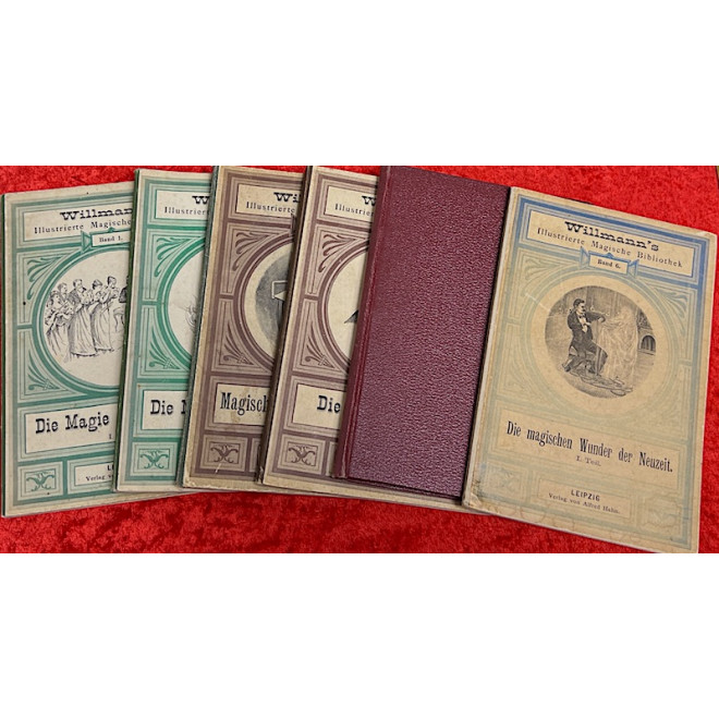 Willmanns Illustrierte Magische Bibliothek Band 1 bis 6