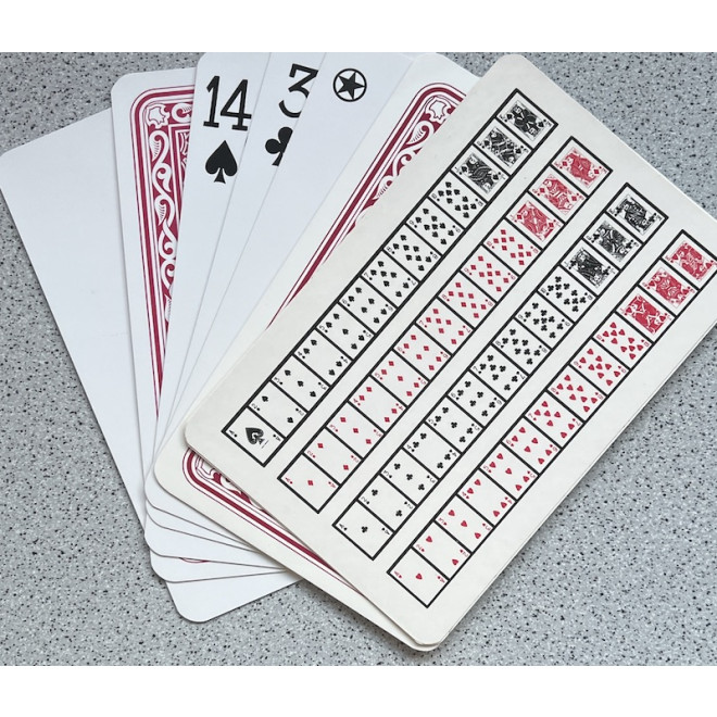 Kartendrucken am Stammtisch