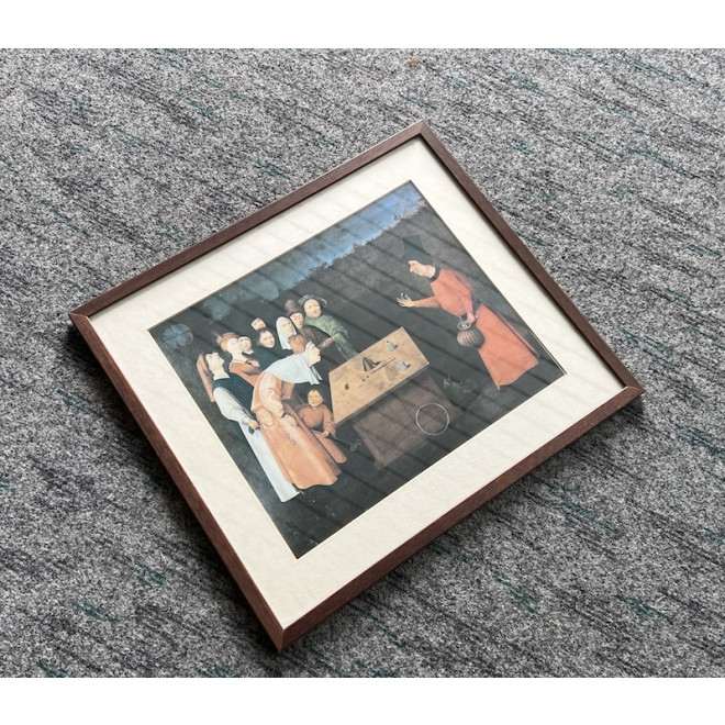 Gerahmtes Wandbild 'Der Zauberer'