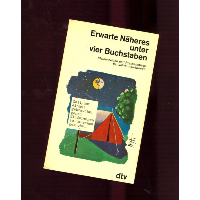 Erwarte Näheres unter vier Buchstaben