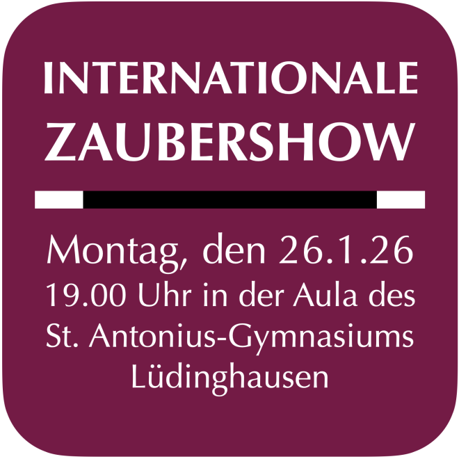 Zaubershow 26.1.26 19 Uhr