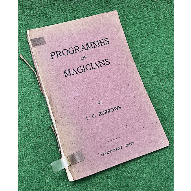 Programmes of Magicians