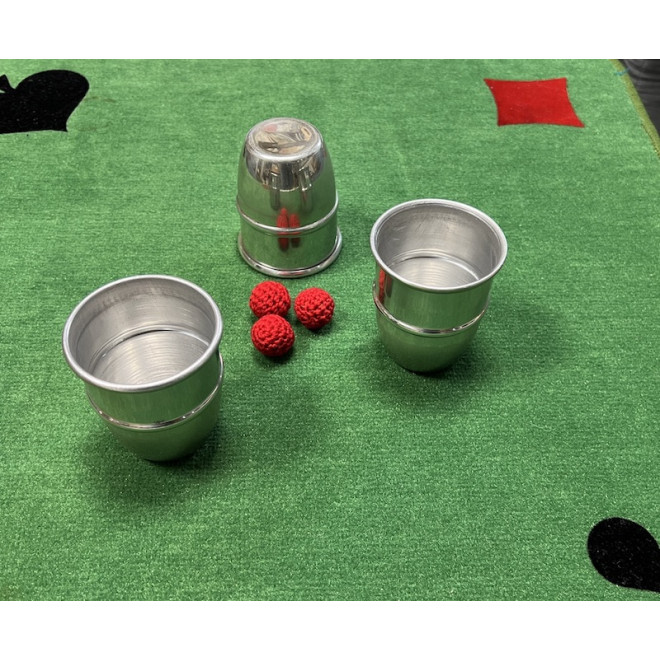 Becherspiel Alu 7cm hoch