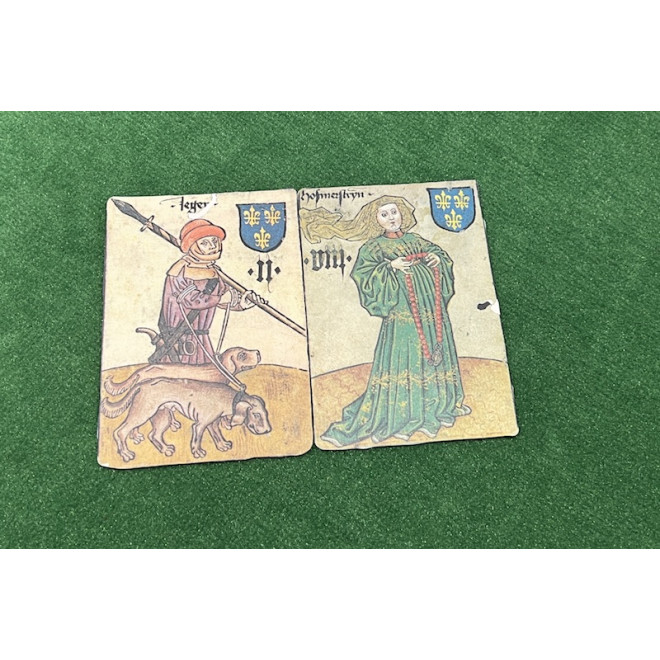 Höfämterspiel (2 Karten + Booklet)