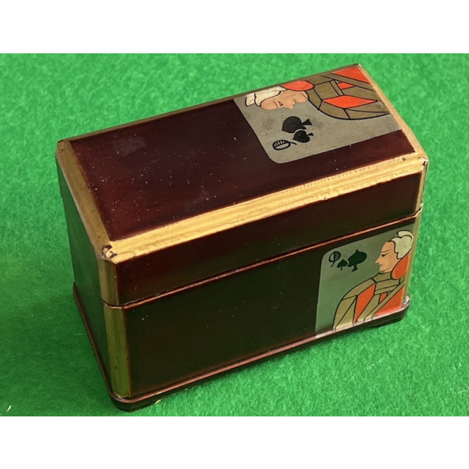 Holzschatulle "Bridge" + 2 Spiele