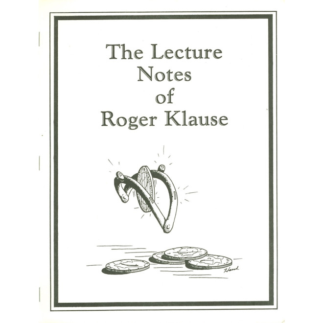 The Lecture Notes of Roger Klause